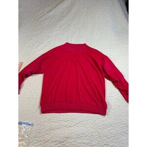 Vintage Toujours Hot Pink Valur Long Sleeve Sweater size 20w